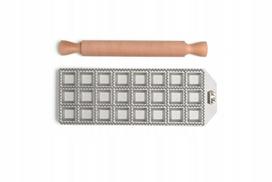 Kvadratinė ravioli forma 35 mm, 24 vnt. su voleliu, Marcato Classic Line