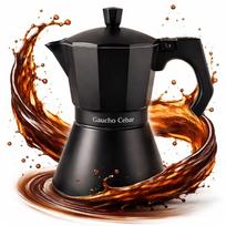 Kavinukas Espresso, tinka dujinėms ir indukcinėms viryklėms, 6 puodeliams