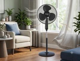 Grindinis ventiliatorius namams QUIET FAN, tyliai veikiantis, galingas