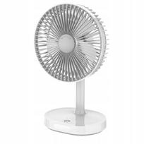 Stalinis ventiliatorius Platinet, 7W, 3000mAh, 3 greičiai, su LED naktine lempute