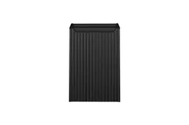 Vonios spintelė po stalviršiu su skalbinių krepšiu Nova Black 81-40-1DK, 40 cm