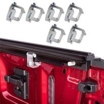 Tikslios pikapo kėbulų tvirtinimo apkabos, tvirtos kemperio kėbulų apkabos Chevy Silverado Sierra 1500/2500/3500, Dodge sidabras