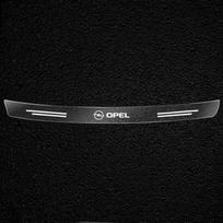 Transparent Car Rear Trunk Bumper Guard Stickers For Opel Corsa Astra Insignia Vectra Zafira Meriva Mokka Grandland Vivaro Bj5 black