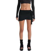 NikeSKIMS Stretch Knit Women's Wrap Skirt SKIRTSKT10091W-OBD M black