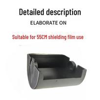Transparent Car Paint Spray Masking Film Cutter & Dustproof Shearing Tool Black black