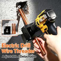 Electric Drill Wire Puller Adjustable Cable Threading Tool For Wall Concealed Pipe Bend Conduit Wiring Machine