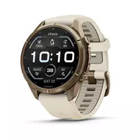 Išmanusis laikrodis Garmin fēnix 9 Pro 43mm Autumn Gold Titanium/Cream/French Grey 010-04335-26