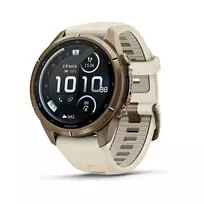 Išmanusis laikrodis Garmin fēnix 9 Pro inReach 43mm Autumn Gold Titanium/Cream/French Grey 010-04335-21