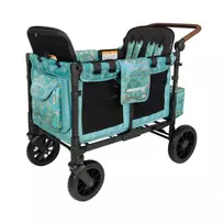 Keturvietis vežimėlis-vagonėlis WonderFold W4 Luxe Pro Van Gogh