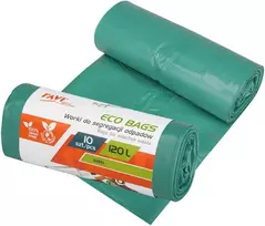 Rūšiavimo atliekų maišai – stiklui, 120 l, 10 vnt., 7.5 x 19.5 x 5, 00785, Simple Solution