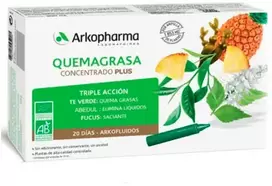 Arkopharma Fat Burner 20 ampulių