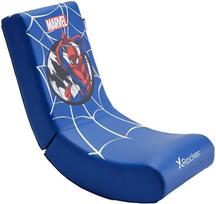 Vaikiška kėdė X Rocker Marvel Spider-Man, 85.5 x 40 x 65.5 cm, mėlyna sp.