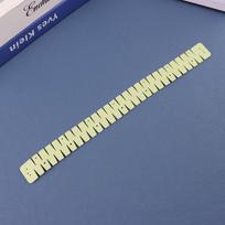 1 Pc Multiple Colors Sewing Silicone Hemmer With Fixing Pins Hem Ruler Professional Sewing Sewing Auxiliary Tool gray