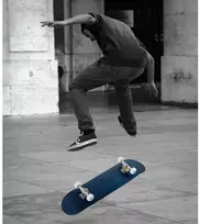 Promotion Skateboardas, mėlynas, 79 x 20 cm