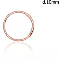 Diamond Sky Jewelry Auksinis nosies auskaras „Rondo“