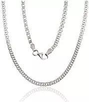Diamond Sky Jewelry Itališka sidabrinė grandinėlė „Rombo III“