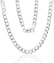 Diamond Sky Jewelry Itališka sidabrinė grandinėlė „Cartier XVI“