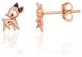 Diamond Sky Jewelry Vaikiški sidabriniai auskarai-vinukai su emaliu „Amelie“