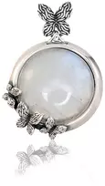 Diamond Sky Jewelry Sidabrinis pakabukas su mėnulio akmeniu „Nocturne“