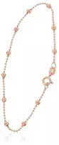 Diamond Sky Jewelry Itališka sidabrinė grandinėlės apyrankė „Beads IV“