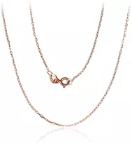 Diamond Sky Jewelry Itališka raudono aukso grandinėlė „Inkaras II“
