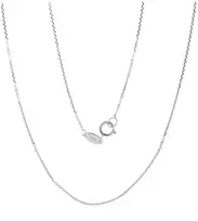 Diamond Sky Jewelry Itališka balto aukso grandinėlė „Inkaras“