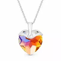Diamond Sky Jewelry Sidabrinis pakabukas „Cupid II (Mėlyna AB)“ su Swarovski® kristalais