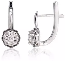 Diamond Sky Jewelry Auksiniai auskarai su deimantais „Juno Gold IV“
