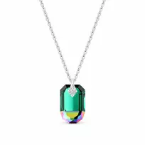 Diamond Sky Jewelry Sidabrinis pakabukas „Symbiosis (Emerald Scarabaeus Greeen)“ su Swarovski® kristalais