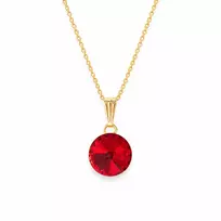 Diamond Sky Jewelry Pakabukas „Clarice II (Light Siam)“ su Swarovski® kristalais