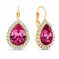Diamond Sky Jewelry Auskarai „Celestial Drop (Rose)“ su Swarovski® kristalais
