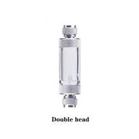 Built-in Check Valve CO2 Bubble Counter Double Head Aluminium Construction CO2 Generator Regulator Easy Installation Single Head