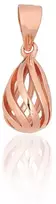 Diamond Sky Jewelry Sidabrinis pakabukas „Drop Weave“