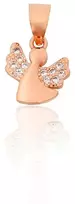 Diamond Sky Jewelry Vaikiškas sidabrinis pakabukas su cirkoniais „Little Angel III“
