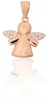 Diamond Sky Jewelry Vaikiškas sidabrinis pakabukas su cirkoniais „Little Angel“