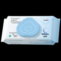Cotton Times Pure Water Wipes white