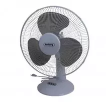 Stalinis ventiliatorius, 40 W, 40 cm, 3 greičių pasirinkimai, baltas/pilkas, R51760B16, „Rosberg“.