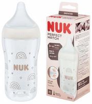 Kūdikių buteliukas Nuk Perfect Match, 260 ml, 3 mėn.