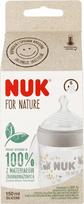 Kūdikių buteliukas Nuk For Nature, 150 ml, 0 mėn., skaidri sp./rusva sp.