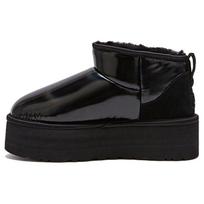 UGG Ultra Mini Platform 'High Shine Black' Women's 1144048-BLK 39 black