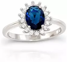 Diamond Sky Jewelry Sidabrinis žiedas su cirkoniais „Ferro VI“
