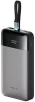 Cuktech LPB252N 120W 25000mAh išorinė baterija su integruotu USB-C laidu – pilka