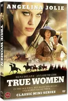 Classic Movies DVD „Tikrosios moterys“ VESTERNAS (mini serialas) – vaidina Angelina Jolie, Dana Delany ir Annabeth Gish