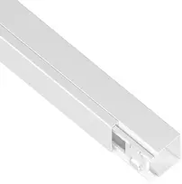 Plastrol Elektroinstaliacinis PVC kanalas/2 m 40×40