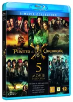 Disney Live Action Karibų piratų 5 filmų kolekcija (Blu-ray)