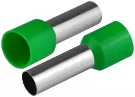 Plastrol Izoliuota įvorinė antgalė laidams 1x16mm2; įvorės ilgis 28,2 mm žalia 50 vnt.