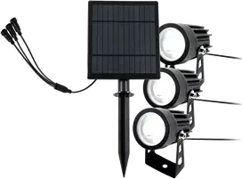 Hand Light Rankinė LED lempa, sodo saulės elementais maitinama šviestuvas, 3x350lm (2W)/6000K – IP44