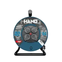 „Hand Pro“ kabelio būgnas, guminis apvyniotas laidas, IP44