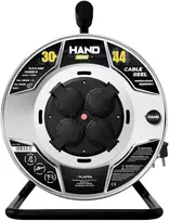 Būgninis ilgintuvas hand heavy; 4x2p+su; ip44; 16a; h05rr-f; 3x2,5; 30m; juoda