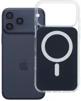 Oem dėklas, skirtas iPhone 18 Pro Max / 17 Pro Max Clear Fusion Mag, suderinamas su MagSafe, tamsiai mėlynas